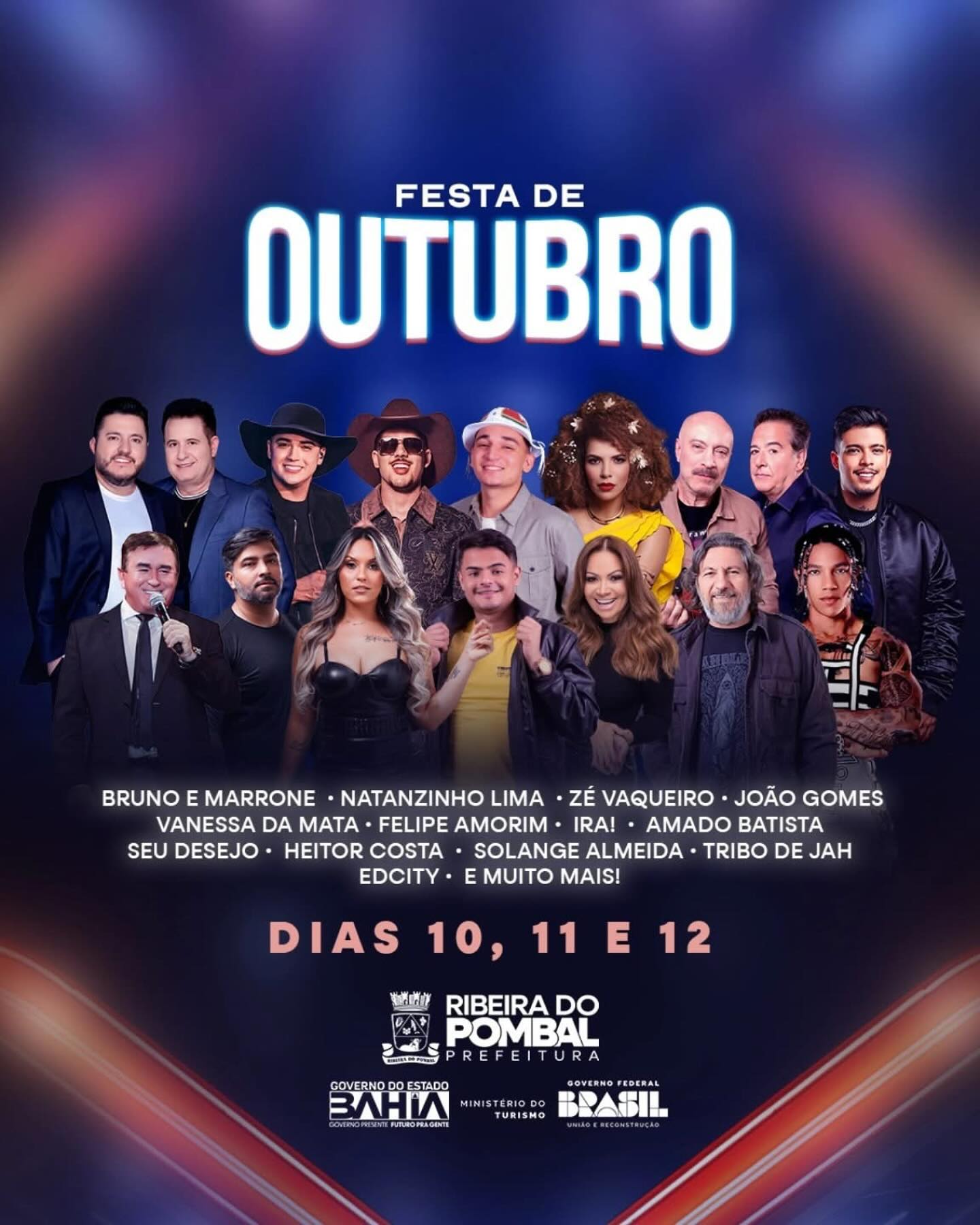 Festa de Outubro 2025 em Ribeira do Pombal